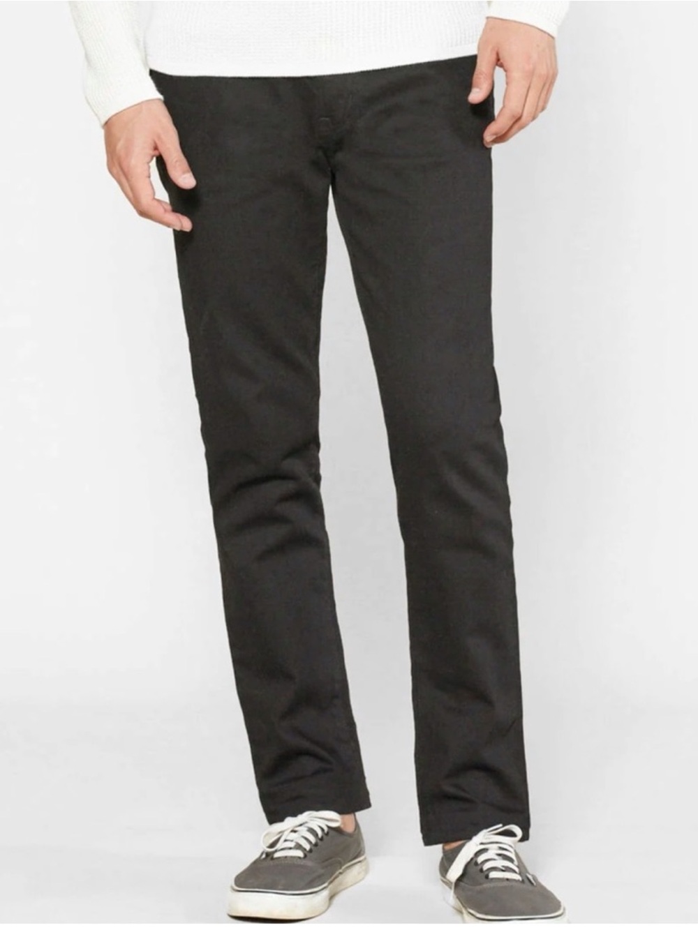 Outerknown S.E.A. Jeans Ambassador Slim Fit Black Washed Denim Men Size 30 x 32